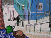 Voir Montmartre sous la neige - 60x80 - huile sur toile